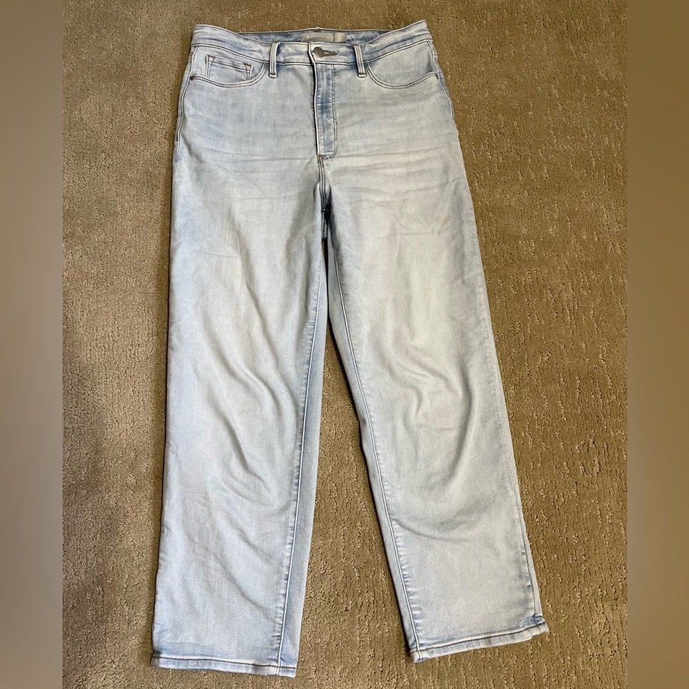 Athleta Sculptek Straight Leg Ankle Jeans